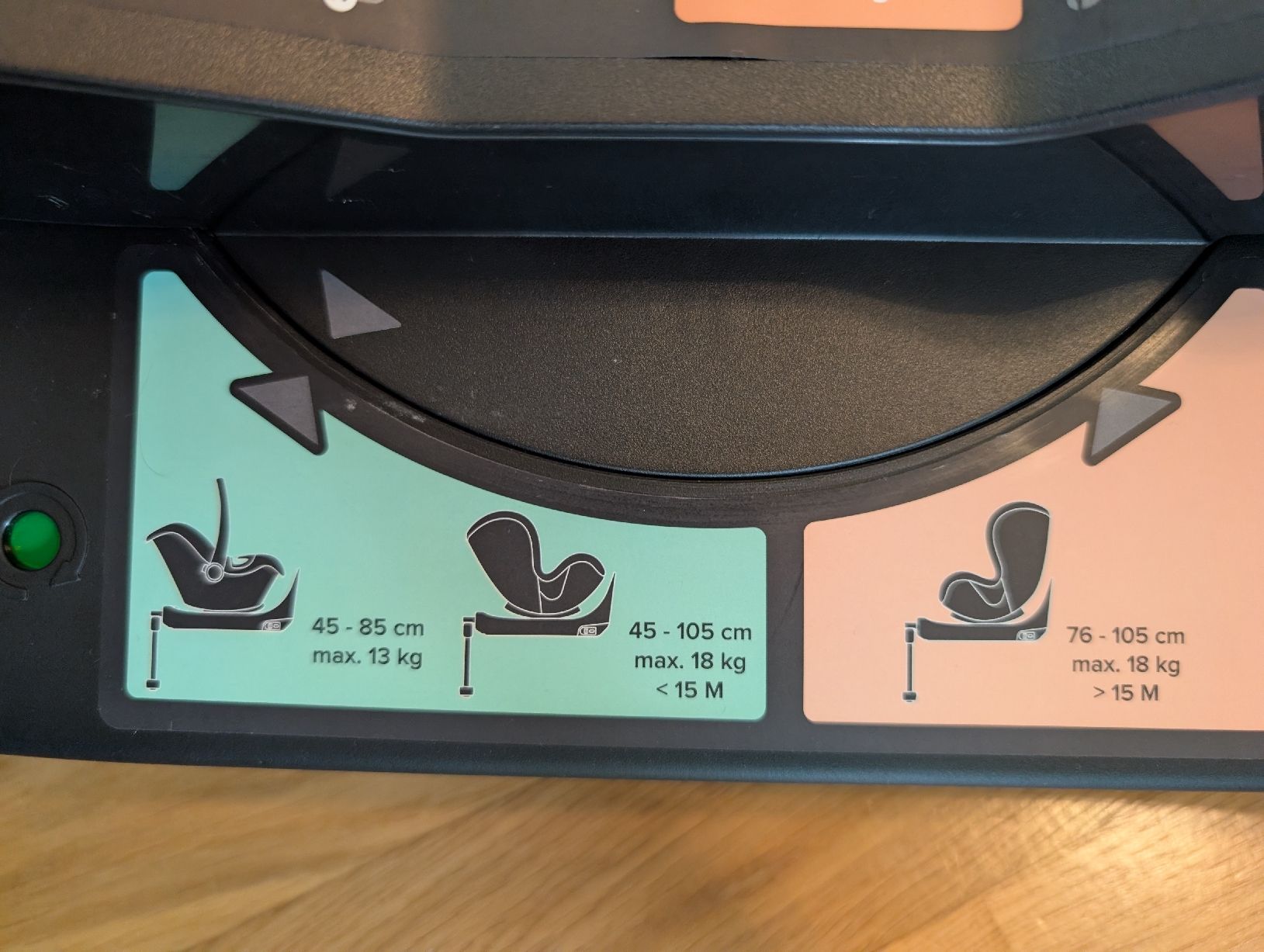 ABC Design Seggiolini per auto: Babyschale Tulip von ABC Design inkl passender Isofix-Base – Usato da Winterthur venduto da SanRemo7 7