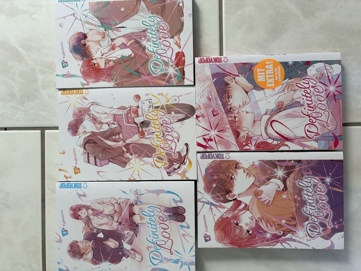 Fumetti: Difinitely Love Manga 1-5 – Nuovo (secondo la descrizione) da Muhen venduto da lea_9nmc