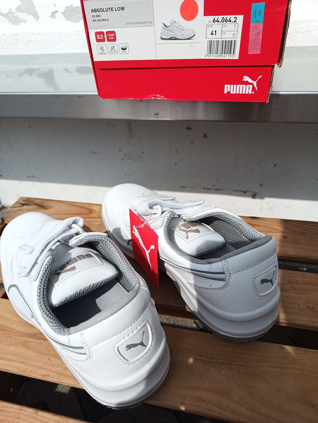 Puma Herrenschuhe: Puma Sicherheitsschuhe S2 41 – Neu und originalverpackt aus Oberegg von A-Z.Handel.Loehrer 1