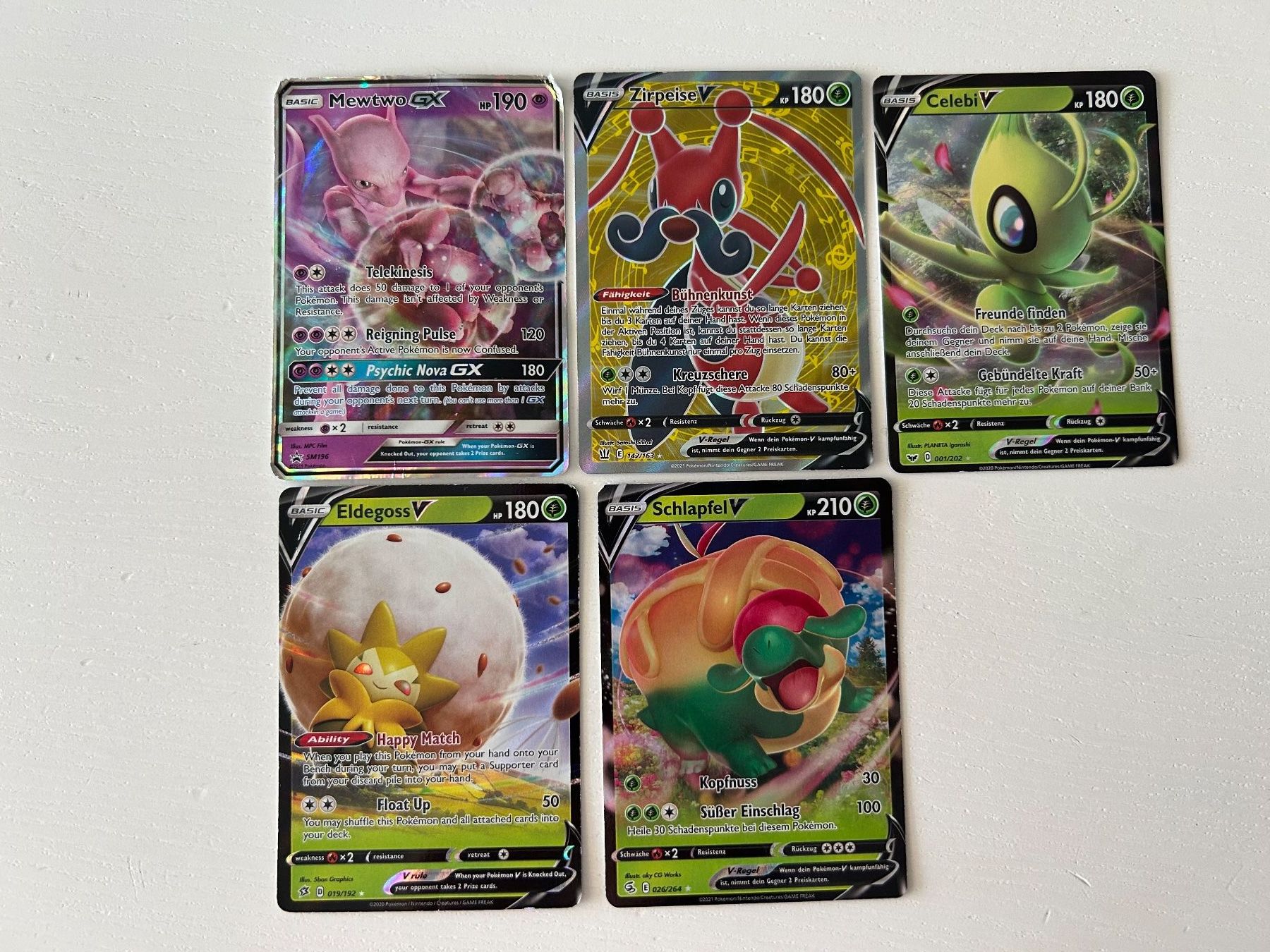 Pokémon Carte collezionabili: Pokémon Karte V & Gx – Nuovo (secondo la descrizione) da Geroldswil venduto da Fisher01