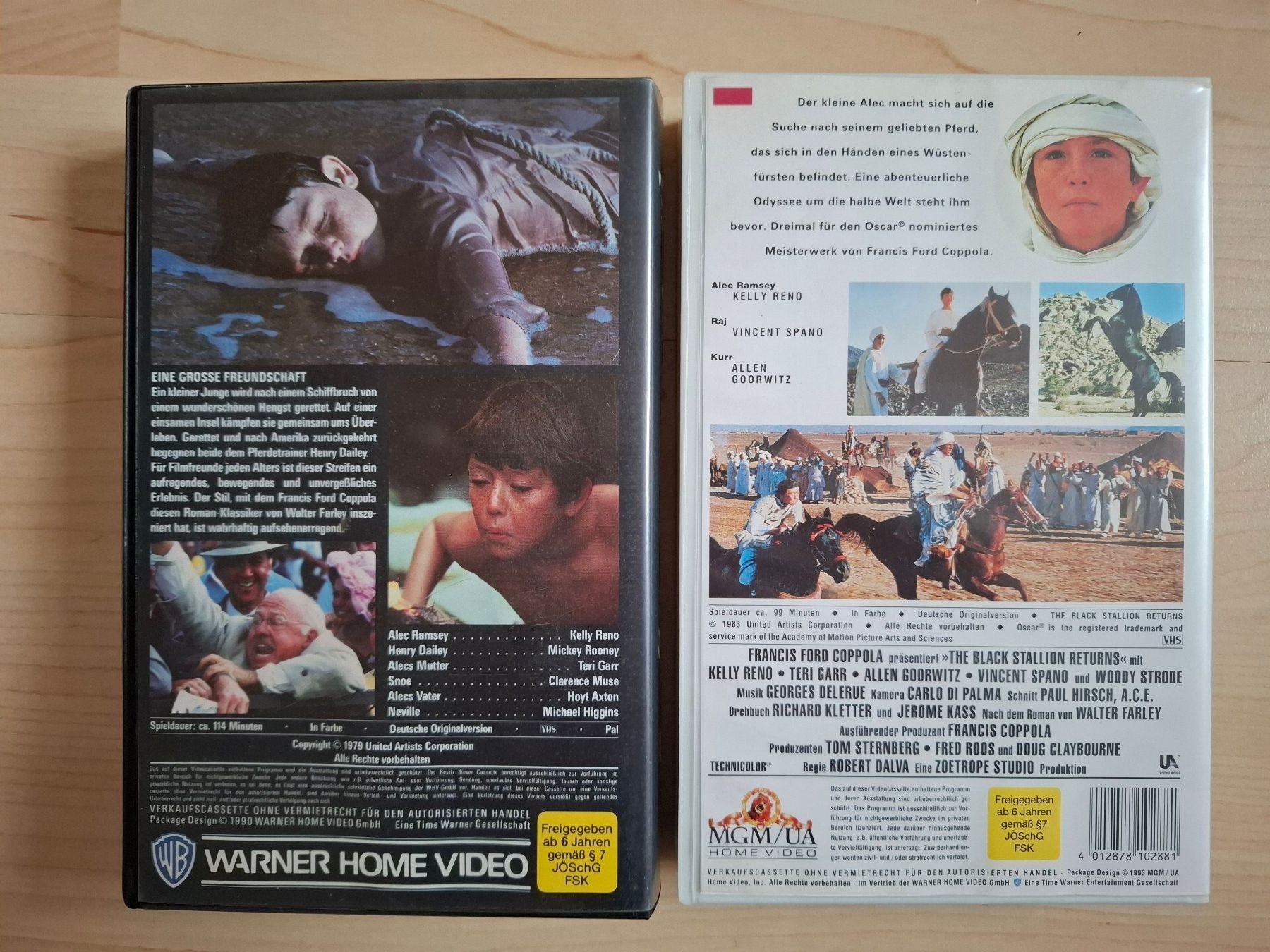Tutti i VHS: VHS ,,Der schwarze Hengst,, – Usato da Oberurnen venduto da rotty80 1