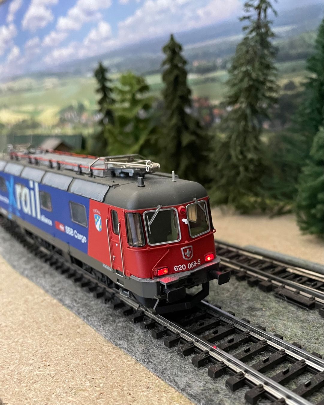 Märklin Modellini di ferrovie: Märklin 37326 SBB Re 620 xrail – Usato da Blumenstein venduto da Ritschi 1