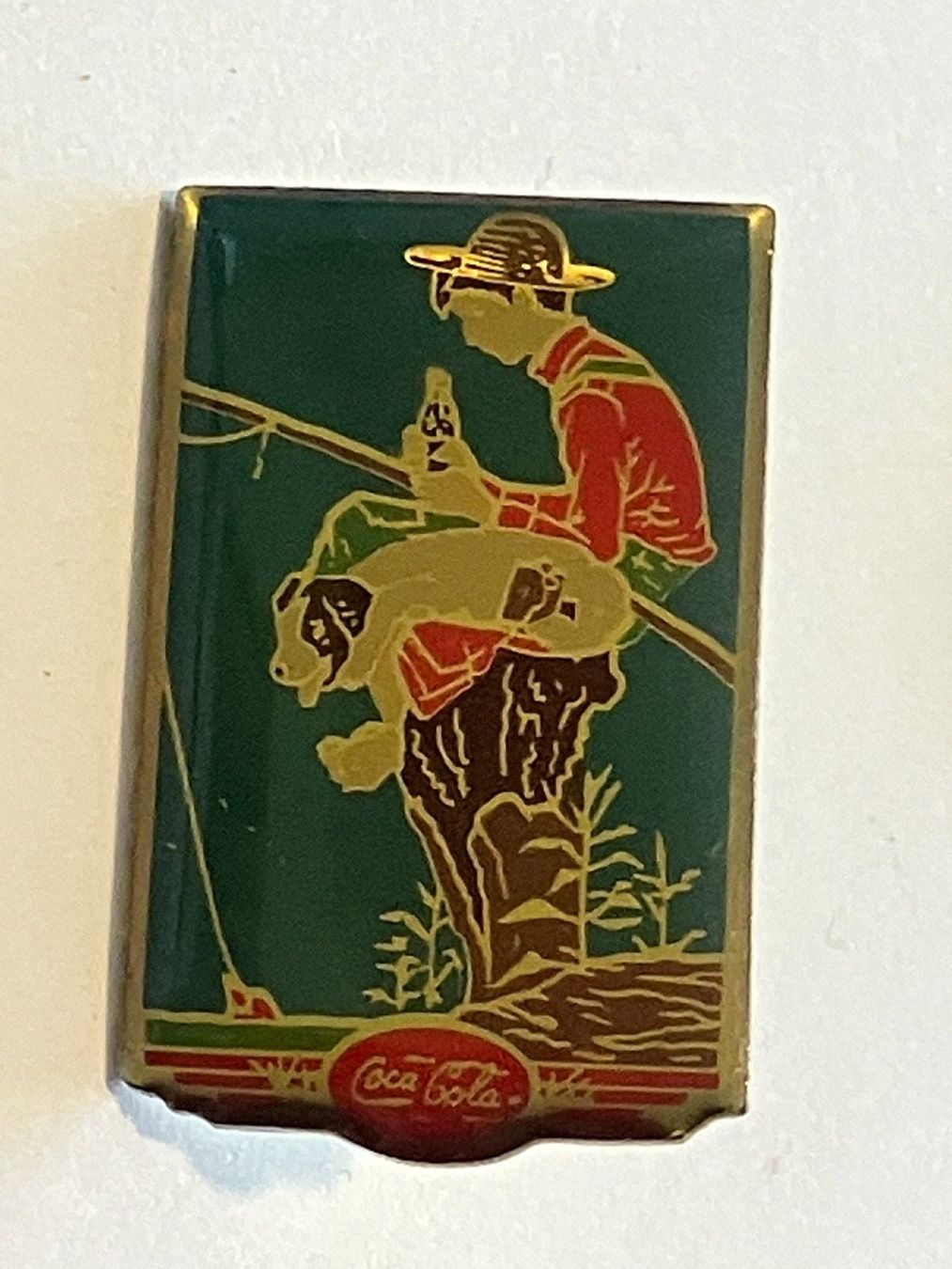 Placchette & Badge: 1 Pin Coca Cola – Usato da Basel venduto da djwwpp