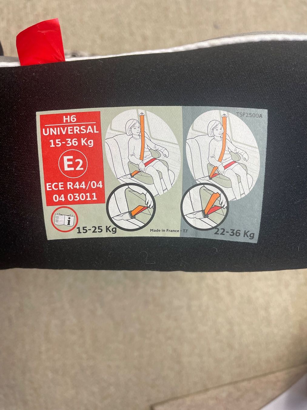 Osann Seggiolini per auto: Sitzerhöhung Auto Kindersitz Osann – Usato da Zürich venduto da Ingrid54 2