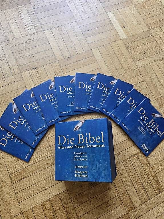 Livres audio: Die Bibel (10 mp3 CD's) – Neuf avec emballage d'origine à Zürich par christiantim9562