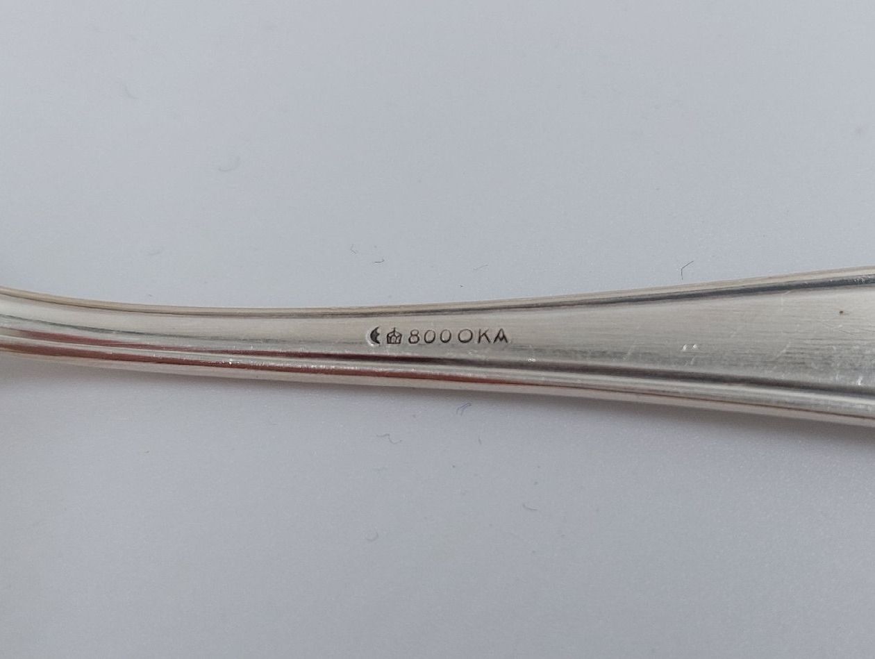 Set di posate: Art Déco Besteckset Silber 800 – Usato da Dielsdorf venduto da anabur 5