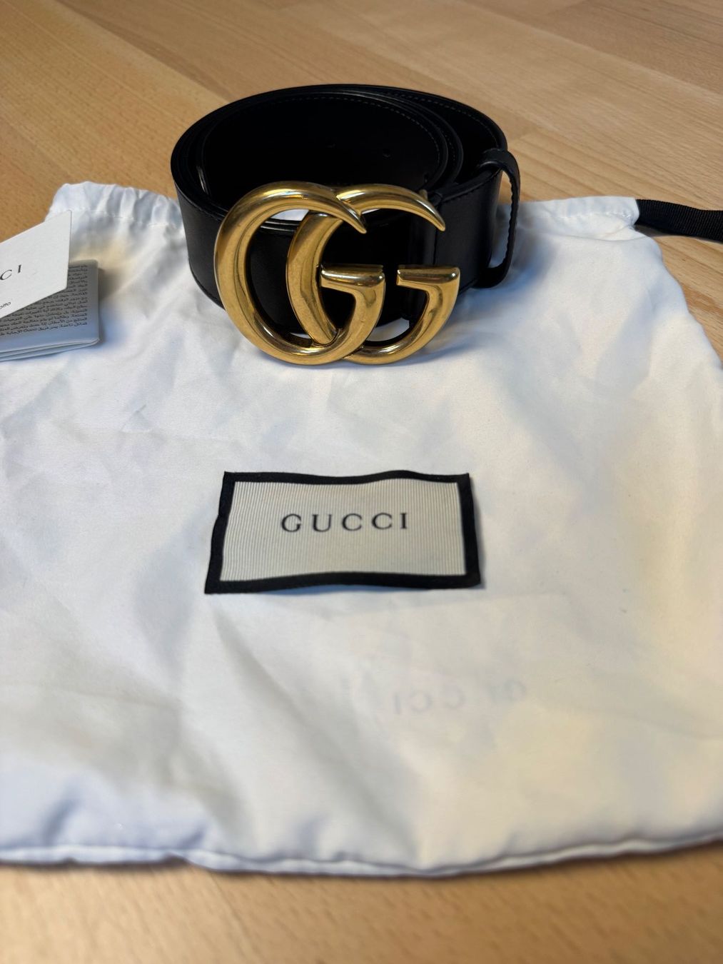 Gucci Cinture: GUCCI Gürtel GG Marmont breit – Usato da Muri b. Bern venduto da mymare