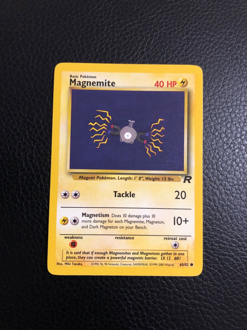 Pokémon Sammelbilder & Trading cards: Team Rocket Magnemite 60/82 Ab 1 – Gebraucht aus Paradiso von Pkmn10