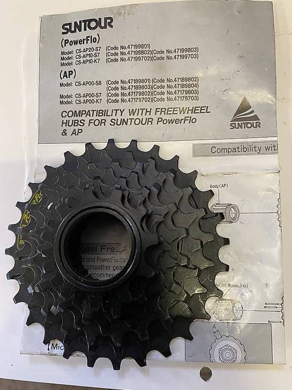 Ersatzteile: Suntour Kassette 8 G Power Flo – Gebraucht aus Eiken von Xar58