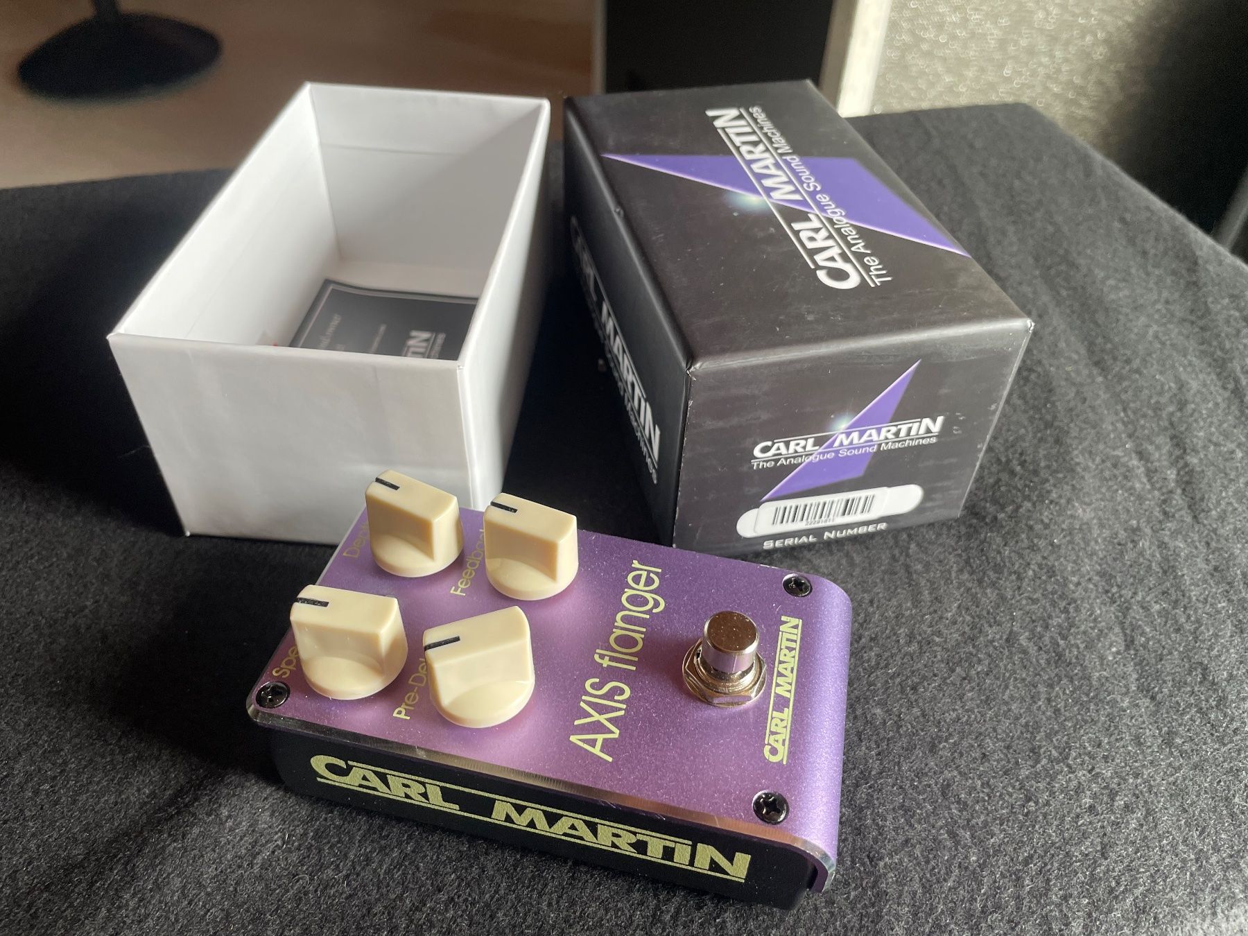 Strumenti musicali: Carl Martin Axis Flanger analog pedal effekt – Usato da Embrach venduto da xenovolcano