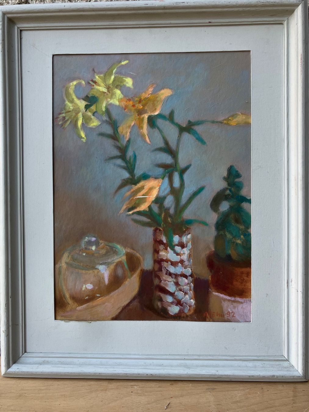 Gemälde: Flowers 1992 – Gebraucht aus Wetzikon ZH von artefix