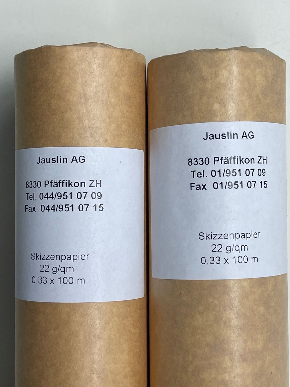 Carta: Skizzenpapier 2 Rollen – Nuovo e nell'imballaggio originale da Matzingen venduto da carola71 1