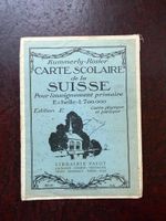 Carte Scolaire Suisse 1939 - Kümmerly-Rosier