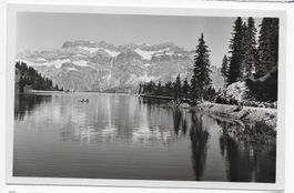 Stausee Garichte mit Glärnischmassiv