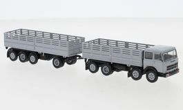 1:87 Brekina Fiat 691, Millepiedi, grau/schwarz
