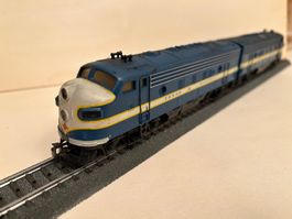 Diesel-elektr. Lok GM EMD F7 Texas & Pacific Märklin 3781