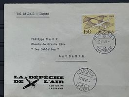 Interessanter Brief Pro Aero, 1949