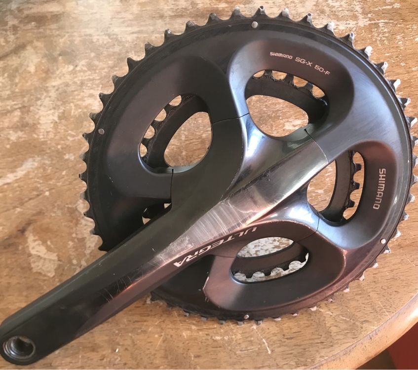 Pédalier Shimano 600 - 50/42 Dents + Boîtier De Pédalier 170mm - NEUF