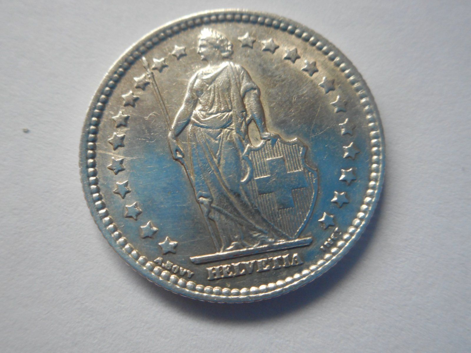 Tutti le monete: 1 Fr. 1899 silber  vorz – Usato da Kriegstetten venduto da pizlad2010 4