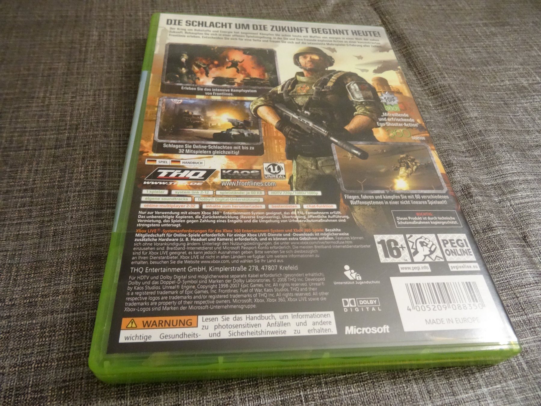 Microsoft Spiele: Frontlines: Fuel of War - Xbox 360 – Gebraucht aus Olten von Disc-Ausverkauf 2