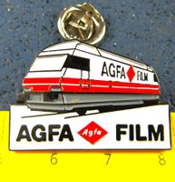 SBB WERBE-LOK AGF FILM PIN GEPRÄGT