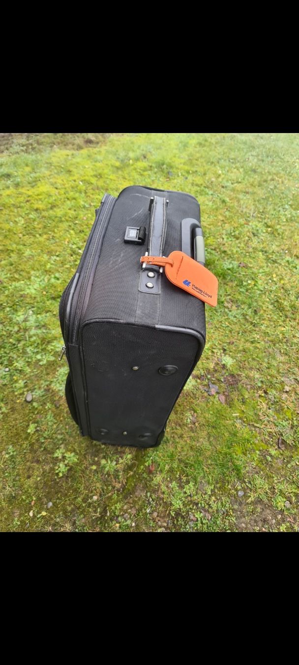 Valigie: Schwarzer Reisekoffer – Usato da Niederlenz venduto da DaveDasWahnsinn 4