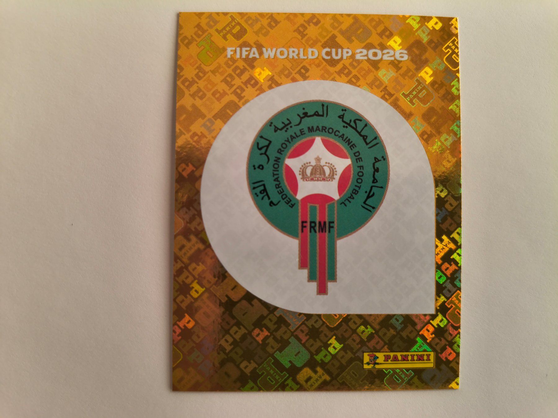Panini Carte collezionabili: W Cup 2026 Maroc N 1 – Nuovo (secondo la descrizione) da Fontainemelon venduto da cathare67