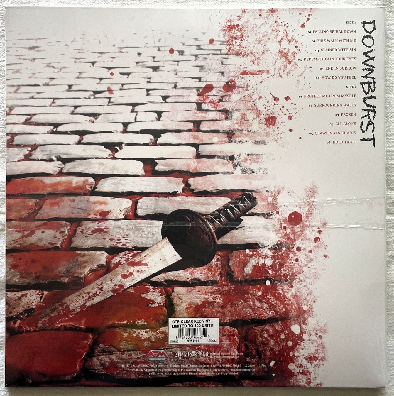 Schallplatten: Brainstorm - Downburst - LP - 2022 - Red Transparent - NEU – Neu und originalverpackt aus Uster von Zardodel 1