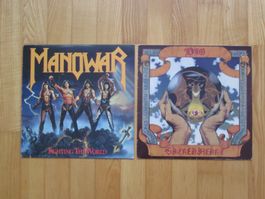 Heavy Metal Vinyl Set; 8 LP's; Doro, Dio, Wasp, Manowar
