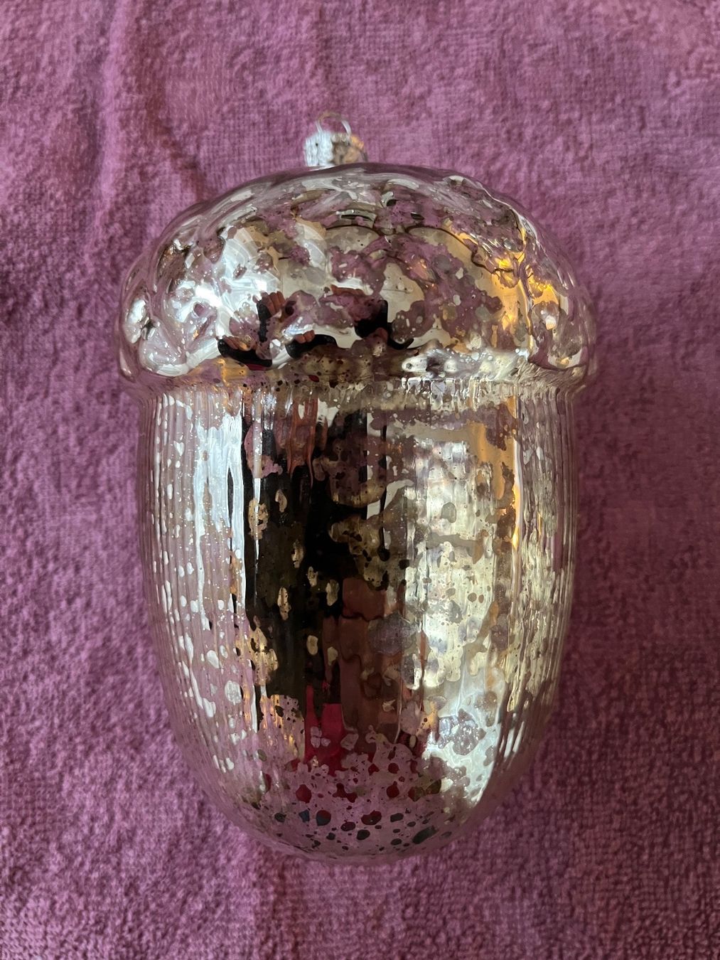 Tutte le decorazioni: grosser Zapfen aus Glas – Usato da Wetzikon ZH venduto da seli03 1