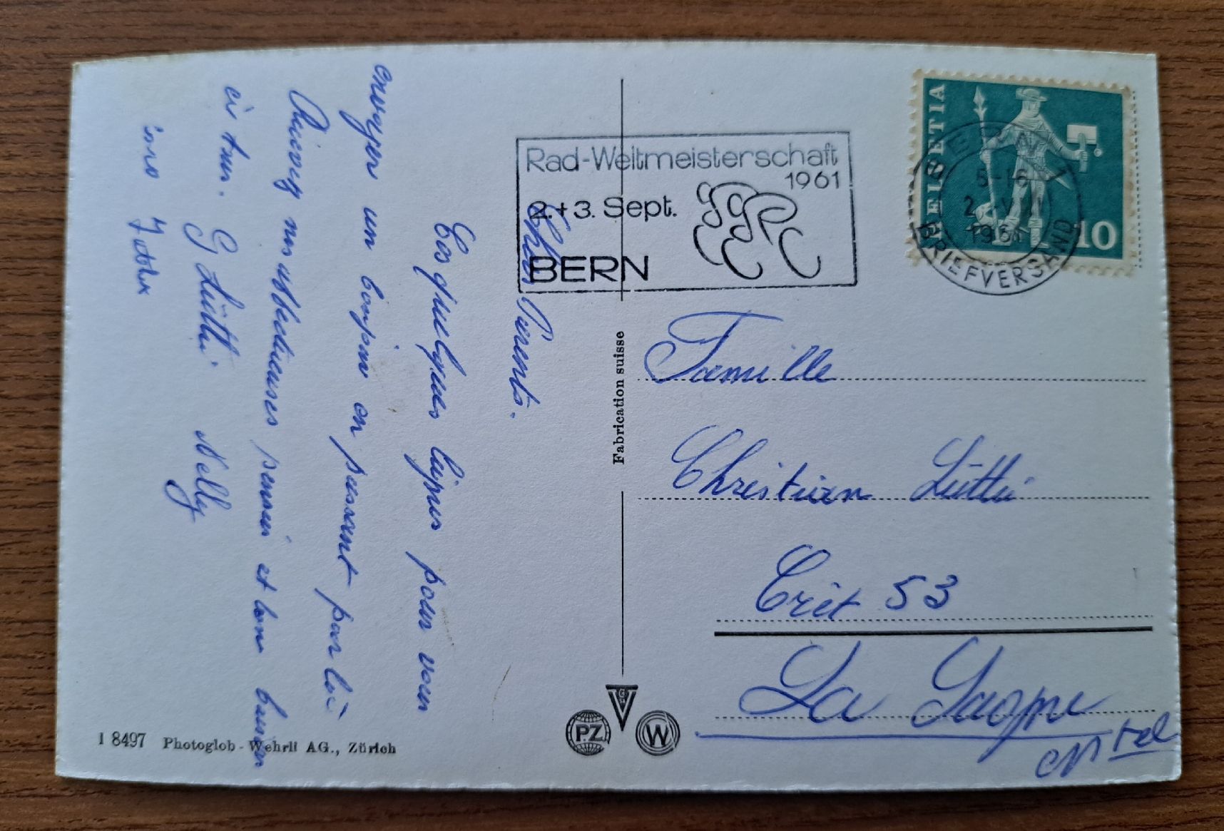 Cartoline postali: "Fosse aux ours " Berne 1961 – Usato da Hauterive NE venduto da ali_vintage 1