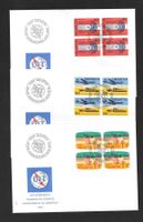 3 FDC UIT (D XI) 11 - 13 Serie Viererblöcke ET 12.2.1976