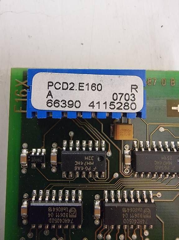 Sistema di controllo: SAIA-BURGESS Digitales Eingangsmodul PCD2.E160 – Usato da Affoltern am Albis venduto da cveco 4