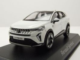 Renault Symbioz seit 2024 Pearl weiss met. / schwarz    1:43