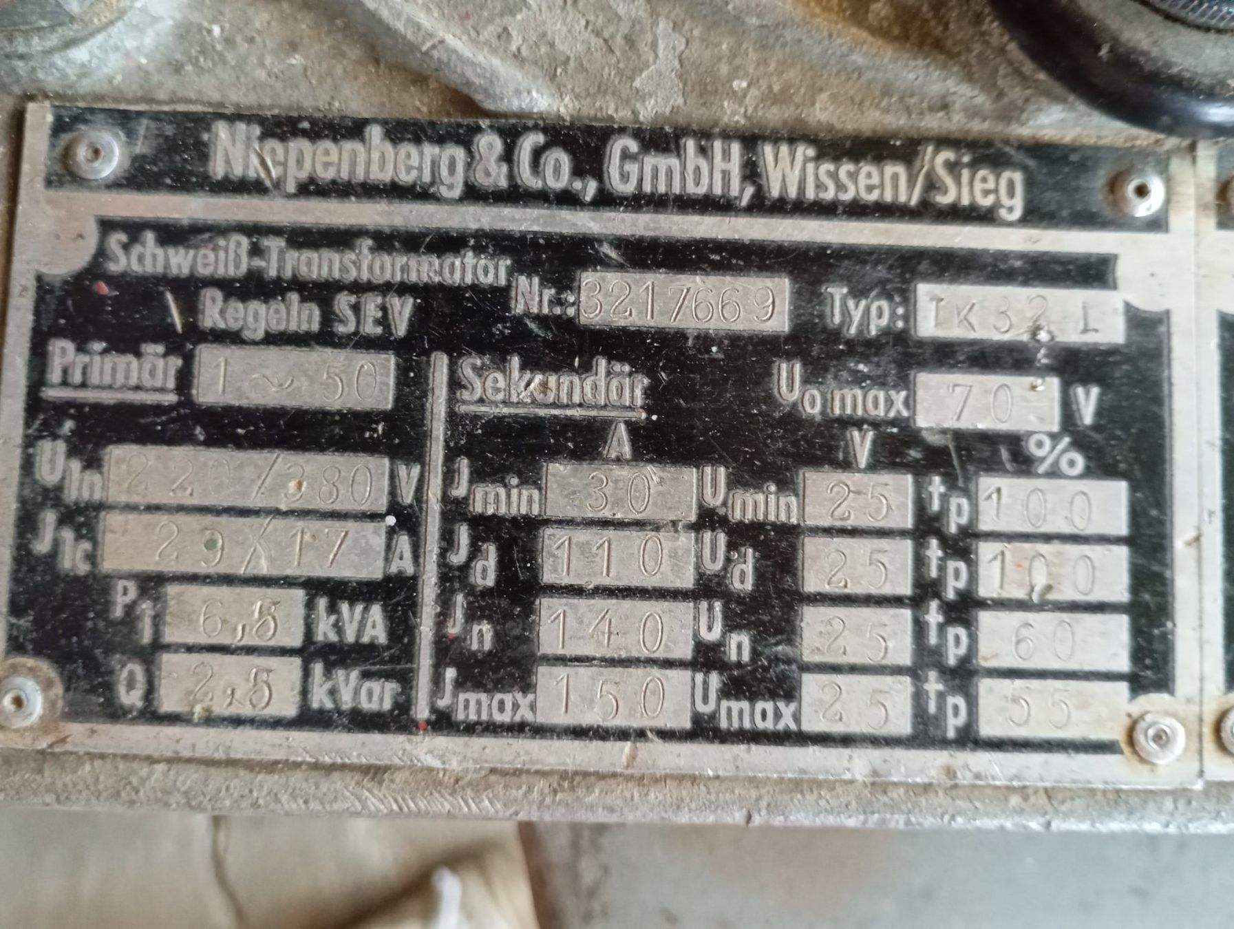 Postes à souder: Schweissanlage – D'occasion à Niederbüren par e.bgruetter 3