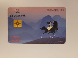 Telefonkarte Belgien "Disney"