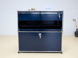 USM Haller Sideboard Druckermöbel | Blau | Neuwertig