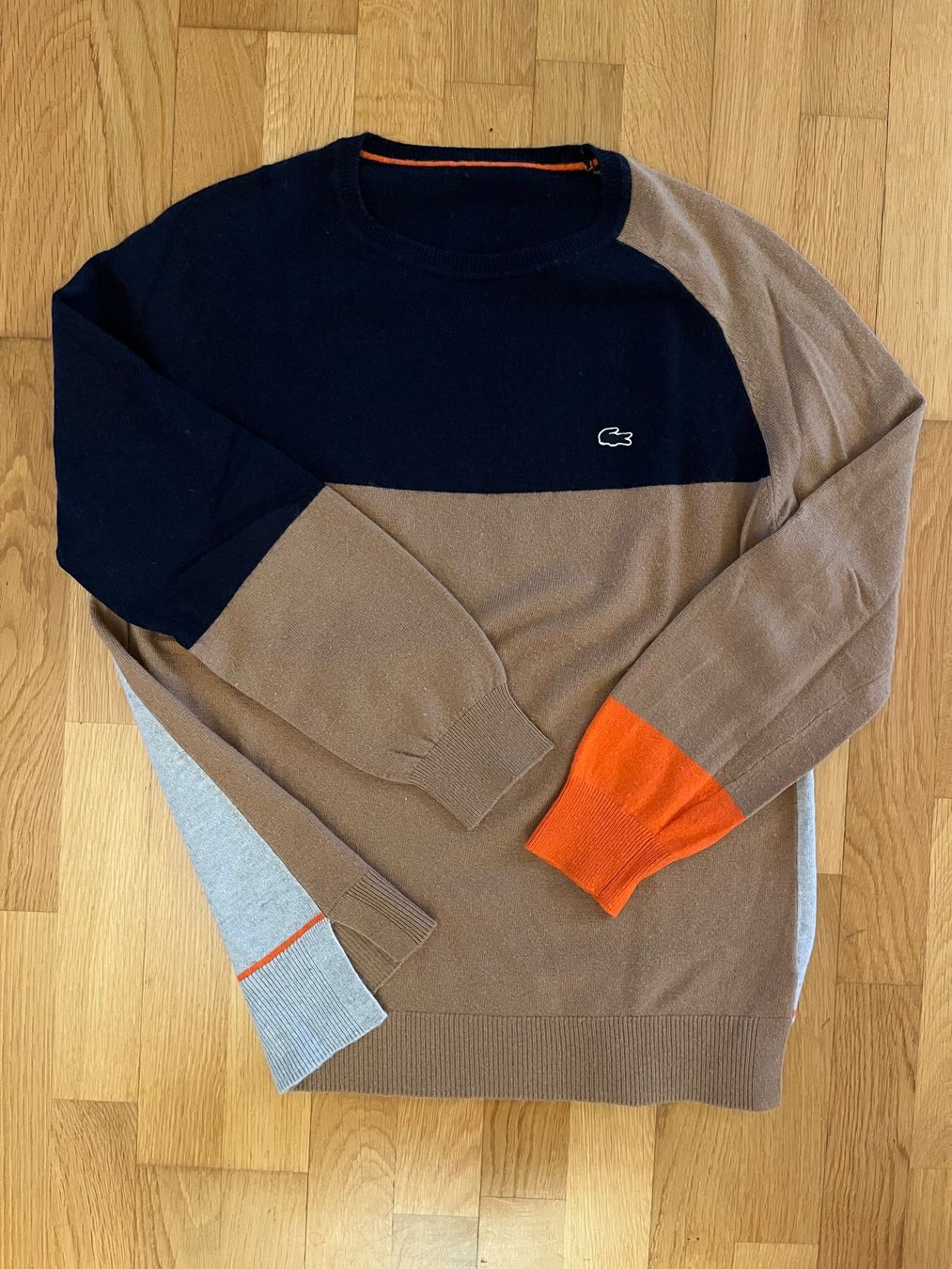 Lacoste Maglioni & Felpe: Lacoste Pullover Sweater Shirt Grösse M Braun Dunkelblau – Usato da Winterthur venduto da har_vb7b 1
