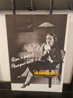 Affiche publicitaire vintage Aspirine Bayer