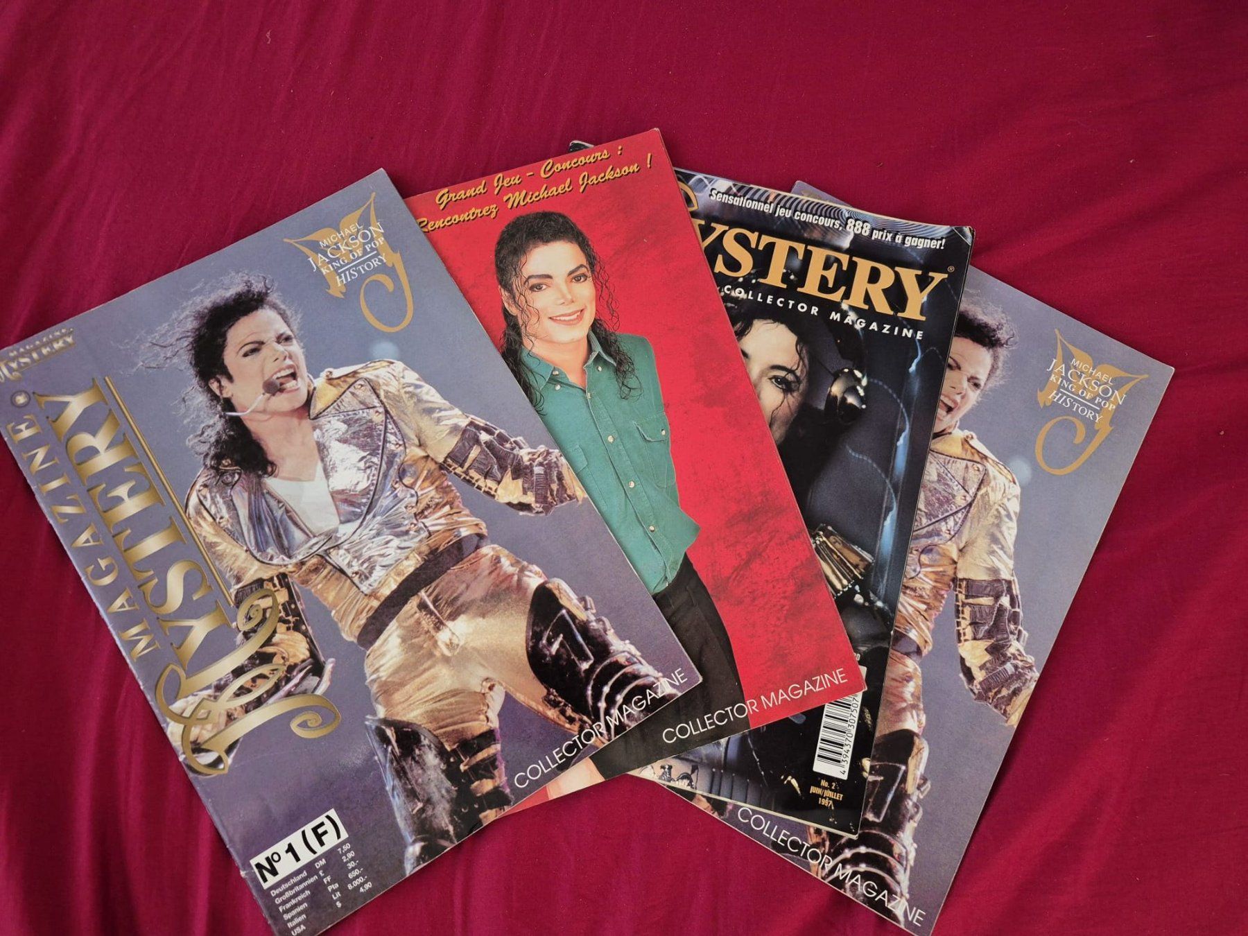 Zeitschriften & Magazine: 4 magazines Mystery - Michael Jackson – Gebraucht aus Assens von Yvan0