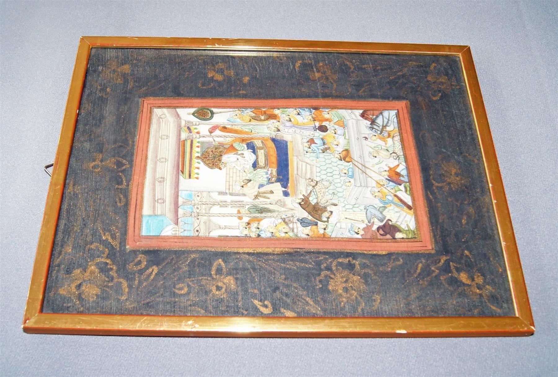 Tassen: Feinste Mughalmalerei aus Indien – Gebraucht aus Geroldswil von ARTEFACTO 1