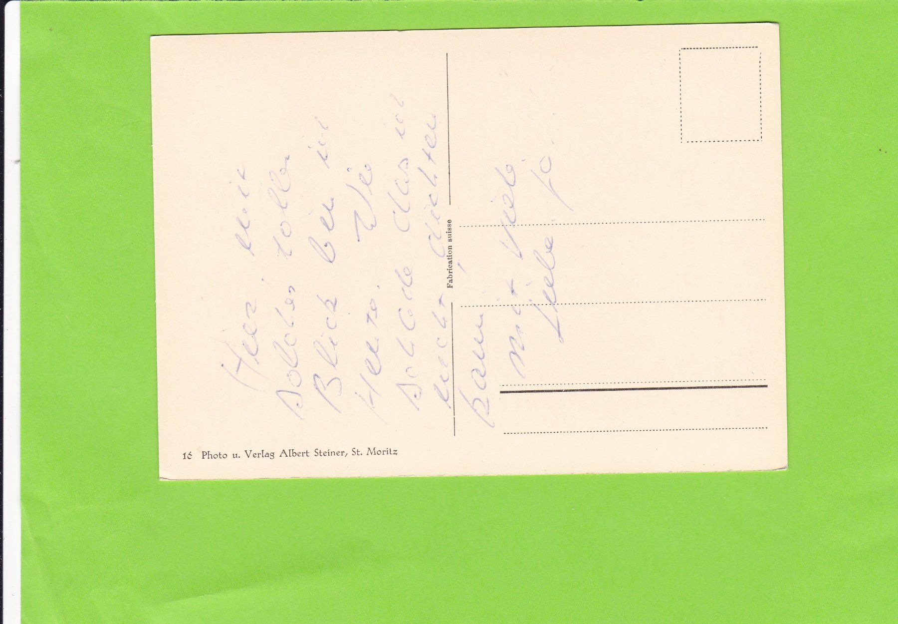 Cartes postales: Silvaplana, La Margna – D'occasion à St. Peterzell par neckertal 1