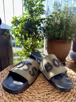BOSS Kirk Slides Sandalen Gr. 43 – selten getragen