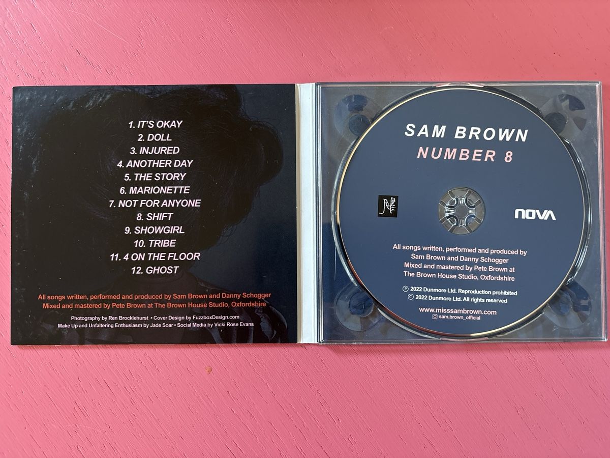 CD: Sam Brown - Number 8 – Usato da Lützelflüh-Goldbach venduto da Deiv4 2