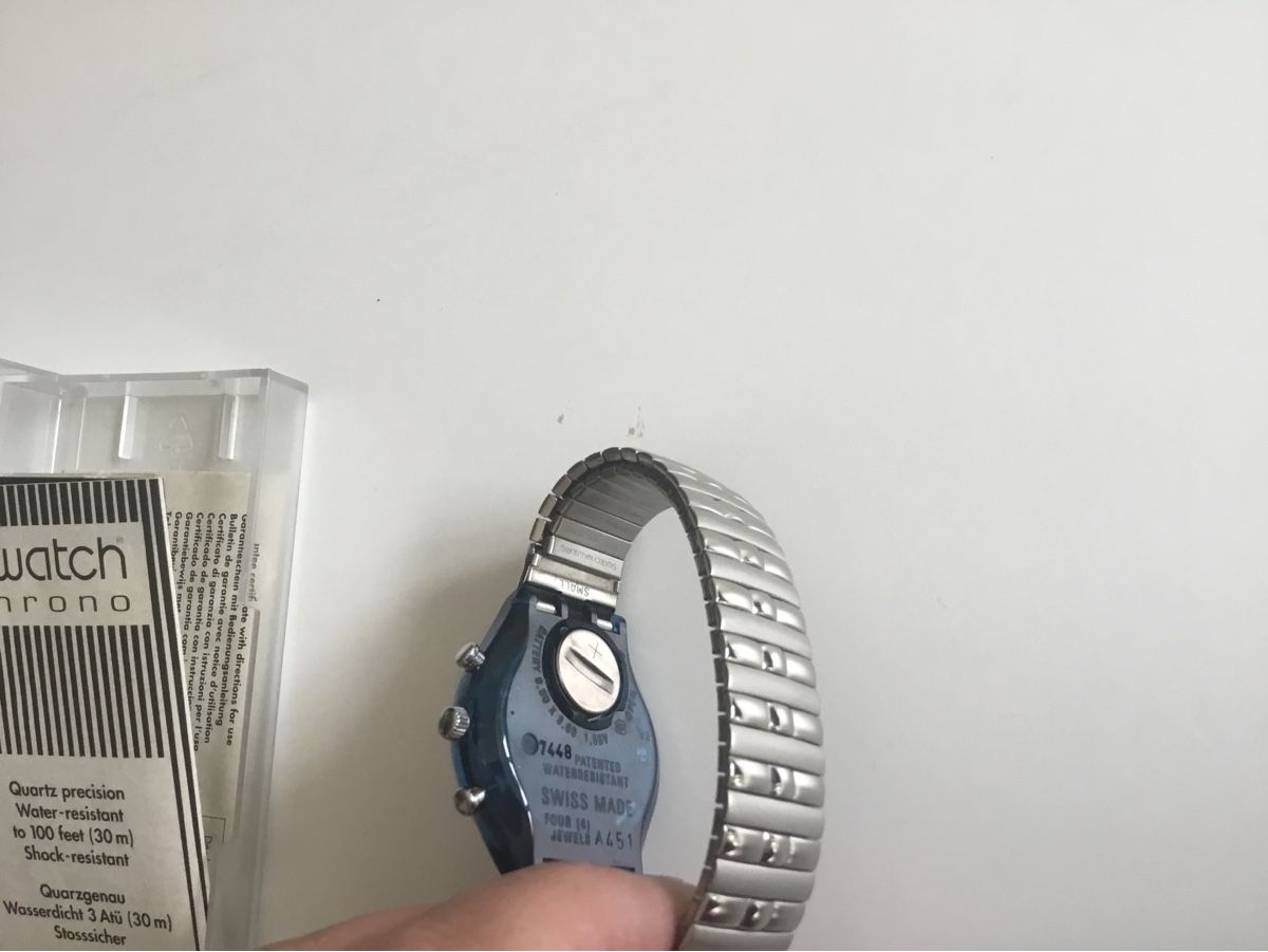Swatch Uhren: Swatch Moonphase SCN-402 new, extremely rare, never used. – Neu und originalverpackt aus Pully von PongDayOne 5