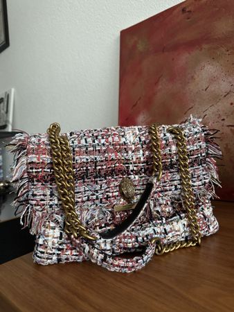 Kurt Geiger London Tweed-Handtasche