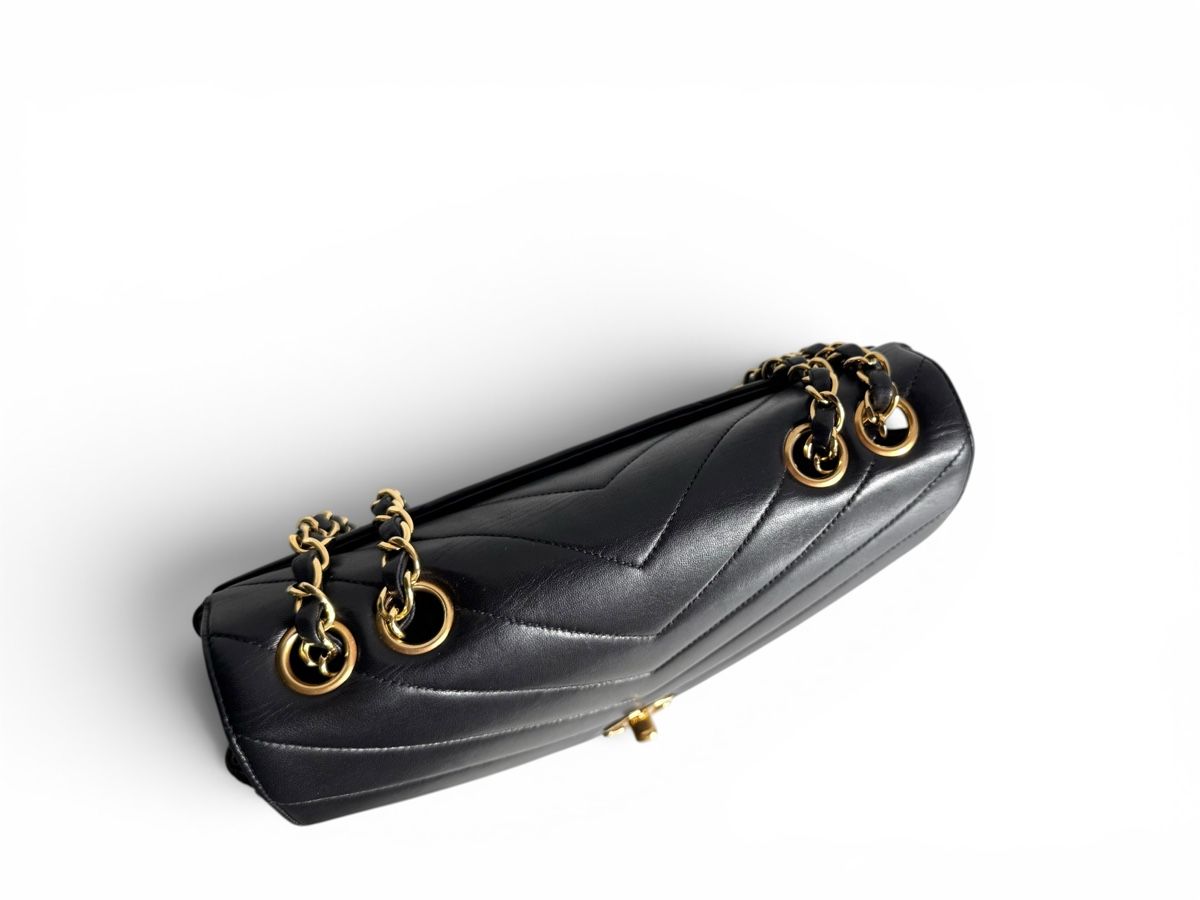 Chanel Borse da donna: Chanel Chevron Single Flap Bag Tasche – Usato da Kriens venduto da hannaandkiko 5