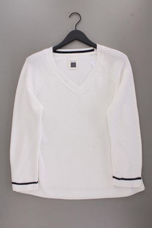 Marc O'Polo Grobstrickpullover Gr. XL weiß aus Baumwolle