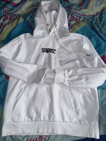 Snipes Hoodie Weiss, Gr. L, mit kleinen Mängeln! Frisch.