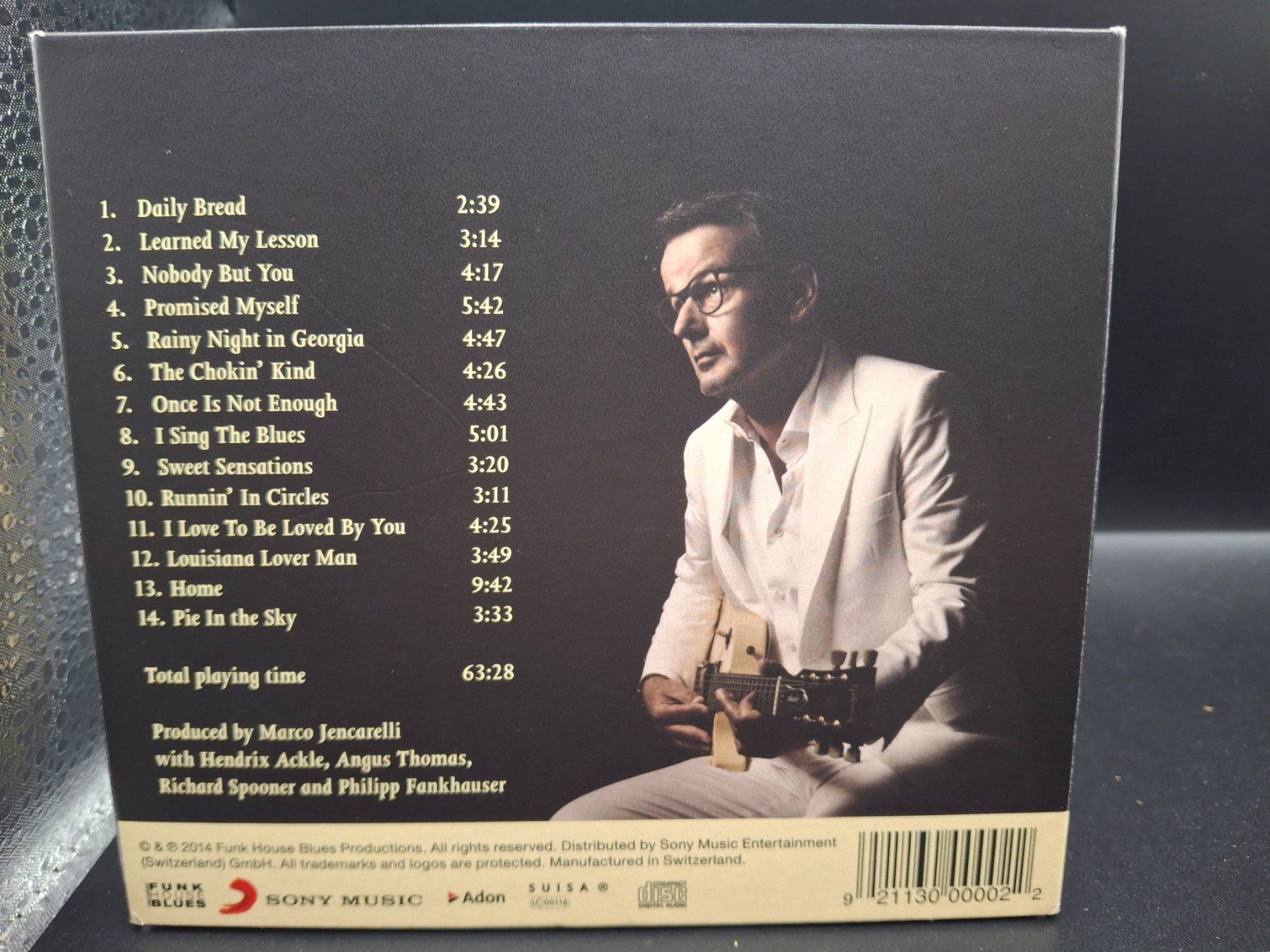 CD: Philipp Fankhauser – Home – Usato da St.Gallen venduto da jalamusic 1